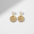 Gold Retro Earrings